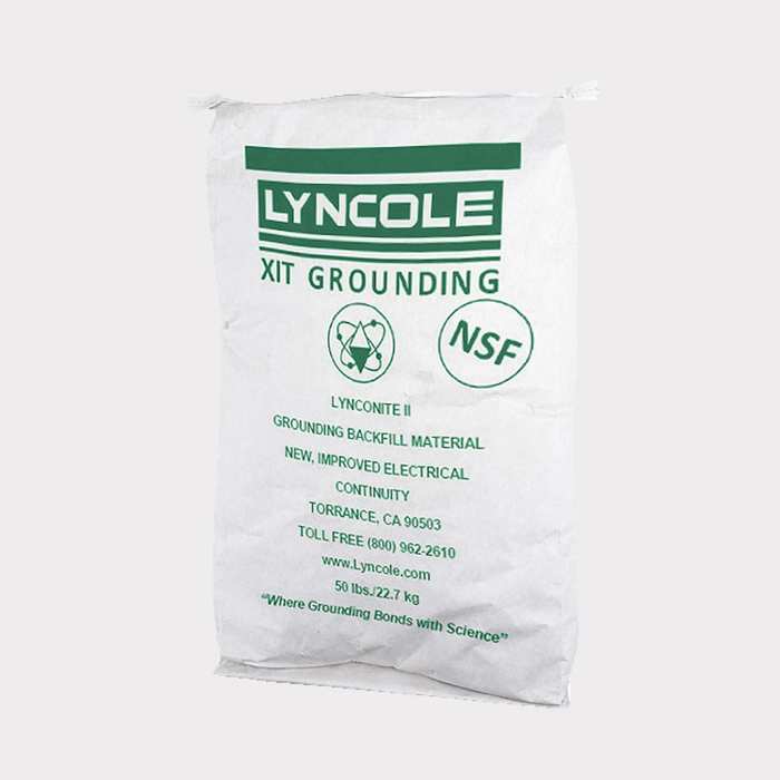 VFC LP의 접지시스템 제품 중 하나인 Lynconite II Backfill Material 사진